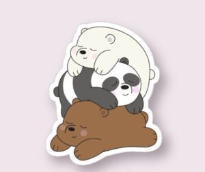 We Bare Bears - Sticker